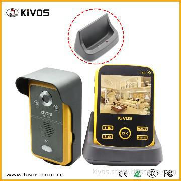 KIVOS Wireless Video Door Phone Doorbell Intercom System Camera